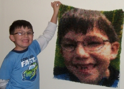 Click to enlarge Our grandson