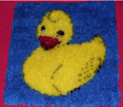 Click to enlarge Rubber Duck rug